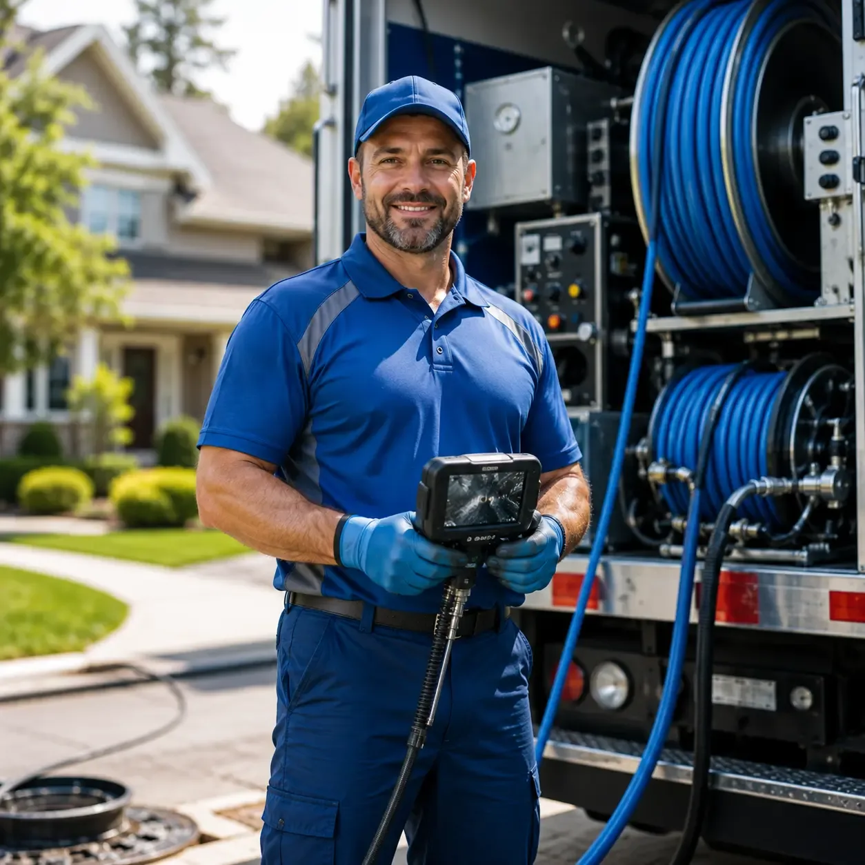 Local outdoor drain cleaning specialists in Nocona, TX